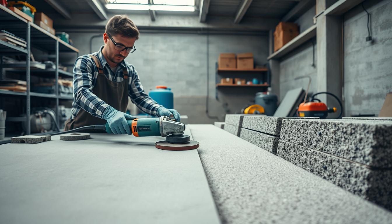 Czym szlifować beton