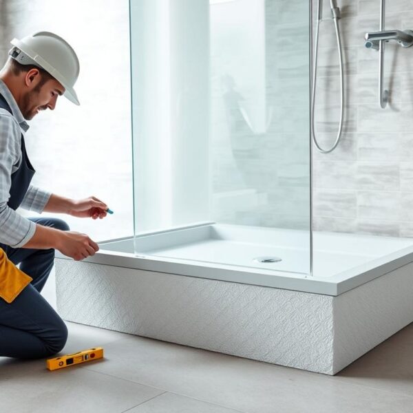 Jak zamontować brodzik na styropianie