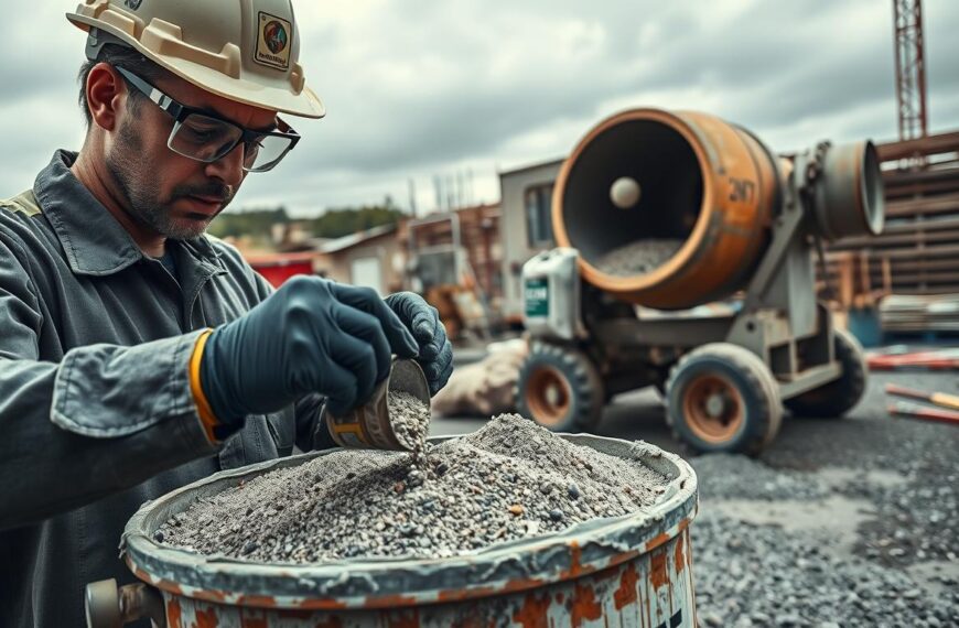 Jak zrobić beton B25 – proporcje i sposób przygotowania