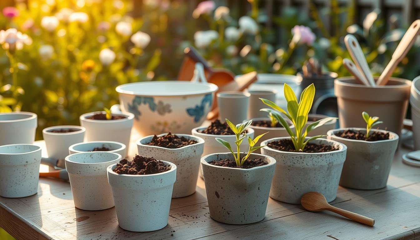 Jak zrobić donice ze styropianu i betonu